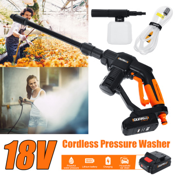 High Pressure Water Guns 12V Electric Car Washer Portable Water Pump Cordless Electric Washing Machine Car Cleaning Device