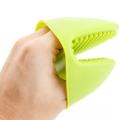 1Pc Silicone Oven Mitts Heat Resistant Gloves Tray Dish Bowl Holder Anti-slip Pot Mitten Cooking Baking Tool Random Color