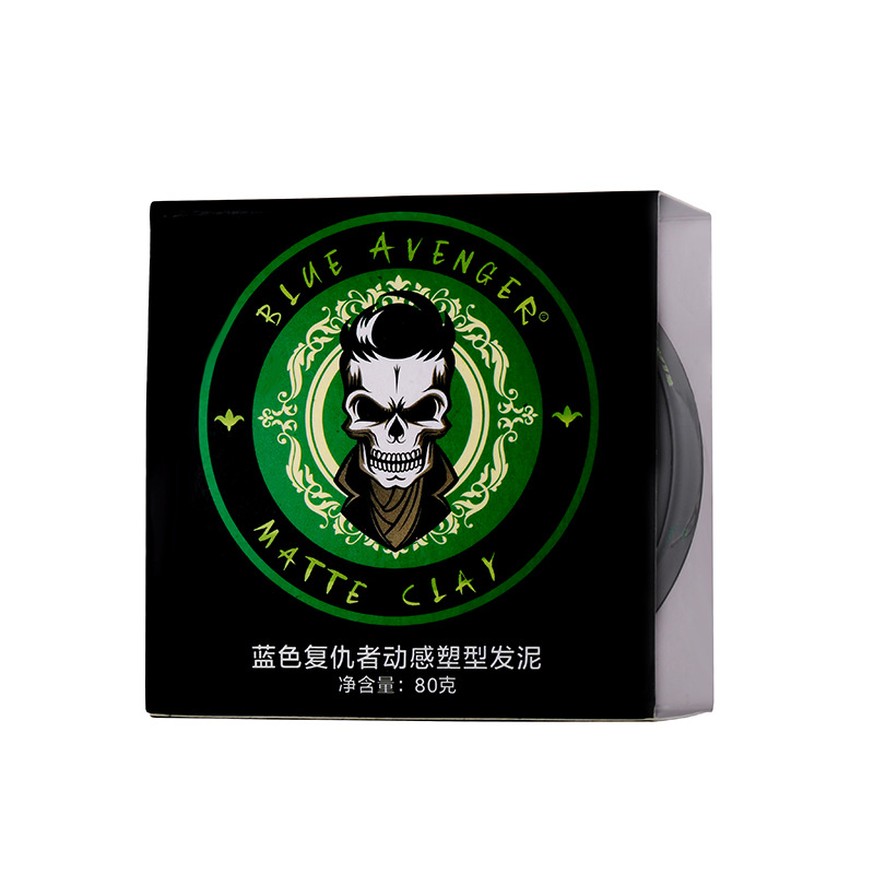 Matte Hair Clay Styling Wax Pomade Gel Men Edge Control Curl Enhancer Hair Mud Paste Hair Cosmetic Professional Barber Tools