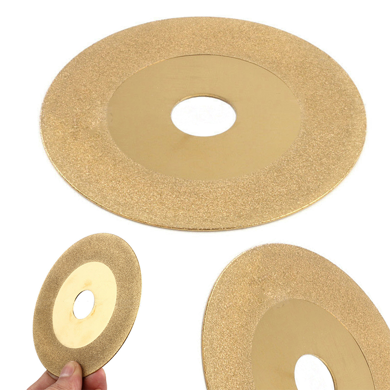 1pc 100mm Diamond Coated Grinding Wheel Saw Circular Cutting Disc For Rotary Abrasive Tool Carbide Stone Angle Grinder