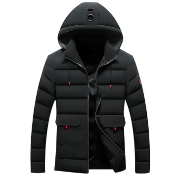 Varsanol Puffer Jacket Men Winter Jackets Coats Mens Casual Hooded Parka Thick Warm Overcoat Jacket Jaquetas Outwear Jacket 4XL