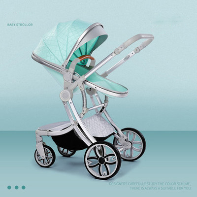 2020 New 2 in 1 Infant Travel Pram High-Grade Baby Stroller High Landscape Infant Carriage