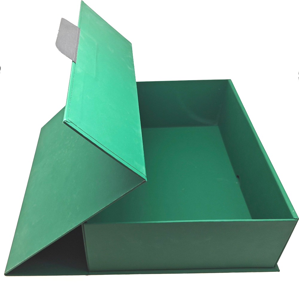 green packaging box