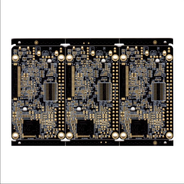 4-layered HDI PCB with BGA and Gold Fingers