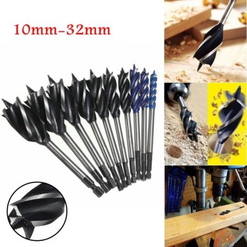 10mm-32mm Twist Drill Bit Set Wood Fast Cut Auger Carpenter Joiner Tool Drill Bit For Wood Cut Suit for woodworking