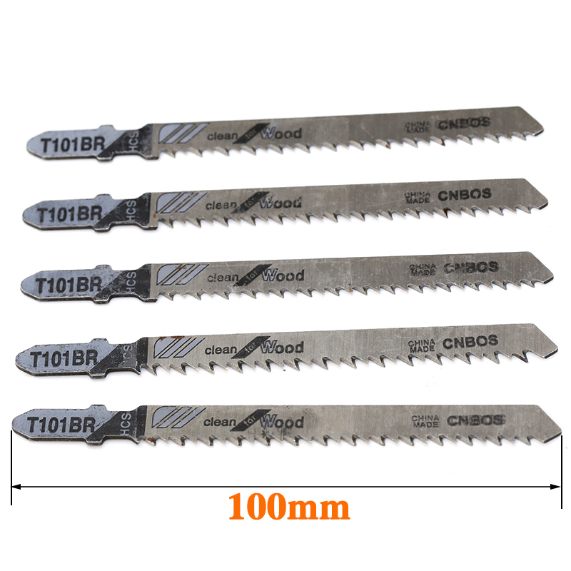 5PCS Saw Blades T101BR Clean Cutting For Wood PVC Fibreboard Reciprocating Saw Blade Power Tools