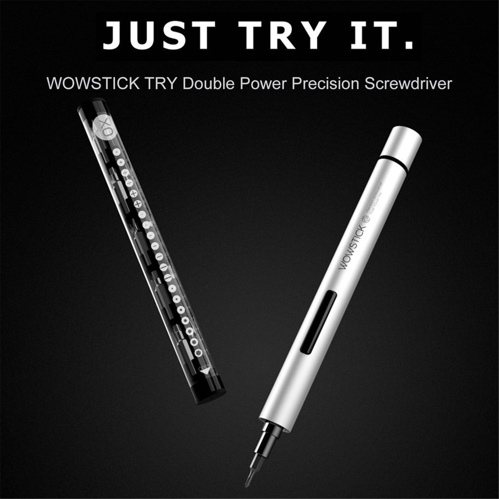 Wowstick TRY 21 in 1 Mini Electric Screwdriver Kit Handheld Power Screw Driver For Phone Camera Precise Repair Tool