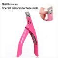 1pc Professional Nail Clipper Cutter UV Gel False Nail Tips Edge Cutters Stainless Steel U Word Clippers Manicure Tool