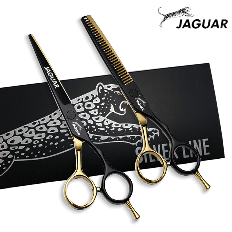 JAGUAR 6 Inch Barber Scissors Tools Hairdressing Scissors Professional High Quality Hair Cutting Thinning Scissors Salon Shea