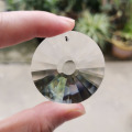 40mm Crystal Suncatcher UFO Chandelier Prism Parts Faceted Hanging Pendant Home Wedding Window Decoration Ornament Party Garland