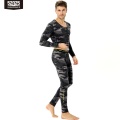 52025 Men Thermal Underwear Women Thermal Underwear Camouflage Thermals Soft Cotton Modal Long Johns Athletic Fit Thermal Suit