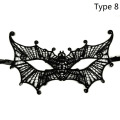 Women Lace Sexy Eye Face Mask Masquerade Party Ball Prom Halloween Costume Sexy Party Masks 12 pattern type Eye Face mask black