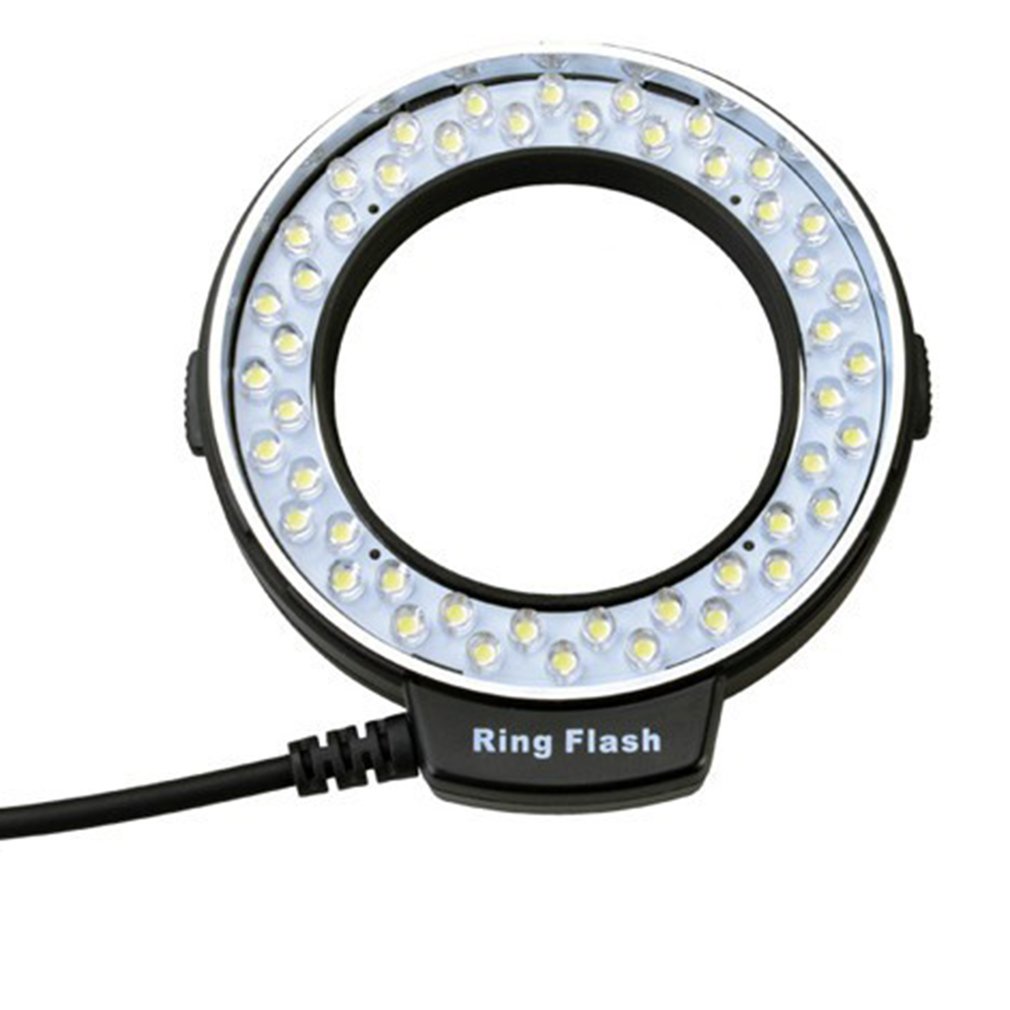 2021 HOT Macro LED Ring Flash Light For Canon For Nikon For Panasonic For Pentax For Olympus DSLR Camera