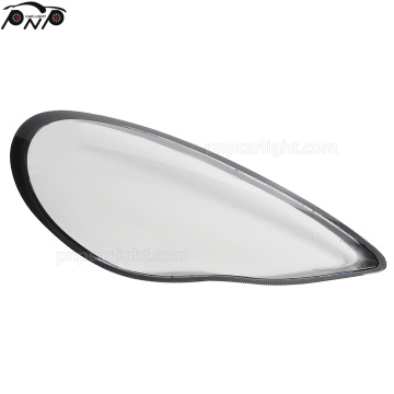 for Porsche Panamera 2010-2016 Xenon headlight headlight glass lens cover gray