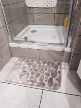 40x60cm bath mats Coral Fleece Bathroom Memory Foam Rug Kit Toilet Non-slip Mats Floor Carpet Set Mattress for Bathroom Decor
