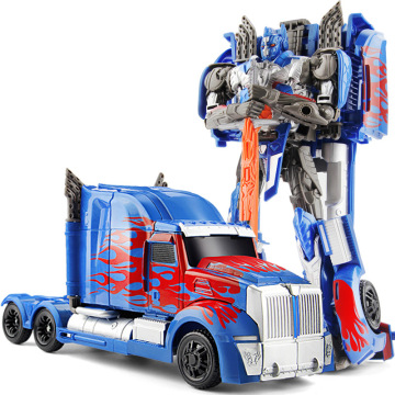 Quality Transform Primer Car Model to Robot Changing Deformation Toys Boys DIY Toys Gift