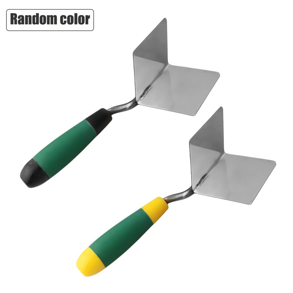 VAHIGCY High Grade Stainless Steel Corner Trowel Drywall Corner Tool Flexes For Perfect 90 Degree Corner Ergonomic Grip