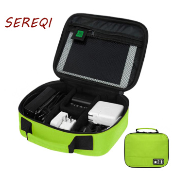 Travel USB Supply Gadget Organizer Cable Bag Portable Digital Charger Cosmetic Zipper Storage Pouch kit Case Travel Accessories