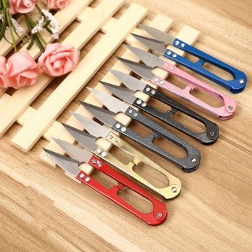 Multi-Purpose Stationery scissors Handle Stainless Steel Ultra Light Shears Stationary Cutter Scissors Sewing Embroidery paper