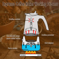 Hot Stainless Steel Moka Latte Espresso Portable Coffee Maker Stovetop Filter Coffee Pots Percolator,300ML