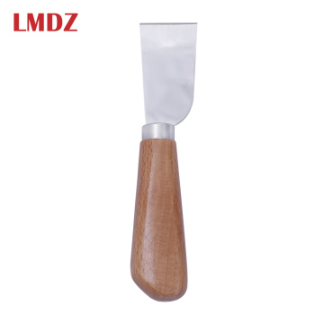 LMDZ Leather Craft Skiving Sharp Handle Knife Japanese Slanted Skiver Knife Leather Craft Angled Skiff Beveler Cutting Knife