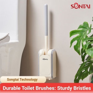 Sleek Square Wall-Mounted Cleaning Brush