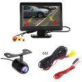 4.3 inch Car Rear View Monitor Reversing LCD TFT Display with Night Vision Backup Rearview Camera for Vehicle
