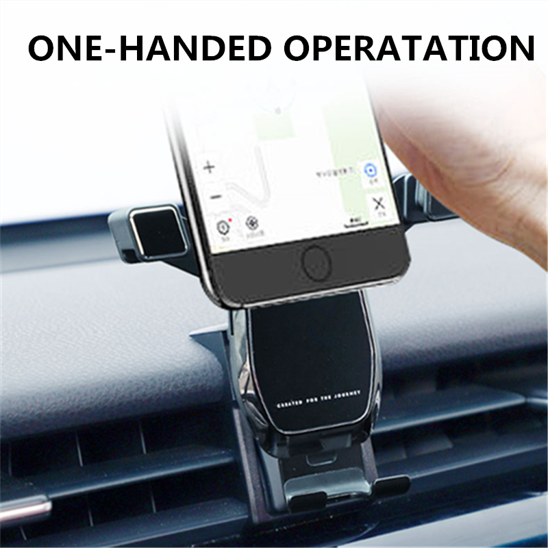 Wireless Charging Car Mobile Phone Holder For TOYOTA CAMRY 2020 Air Vent Mount Bracket Cell Phone Holder Clip Stand