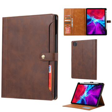 Luxury Flip Leather Book Case For iPad Air 4 10.9 Inch Cards Wallet Stands Cover For iPad Pro 11