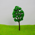 ABS Plastic Model Trees Train Railroad Scenery Green Trunk Landscape HO N Z Scale Model Building Kits For Architecture Making