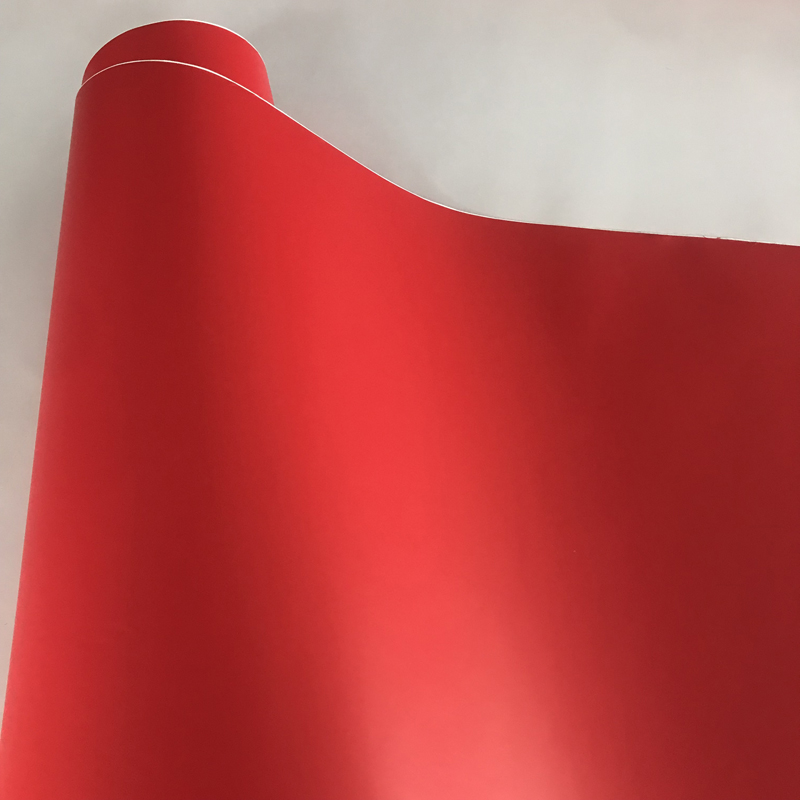 10/20/30/40/50X152cm Matte Red Vinyl Film DIY Styling Adhesive Car Wrap Sticker Roll With Air Bubble Free Release
