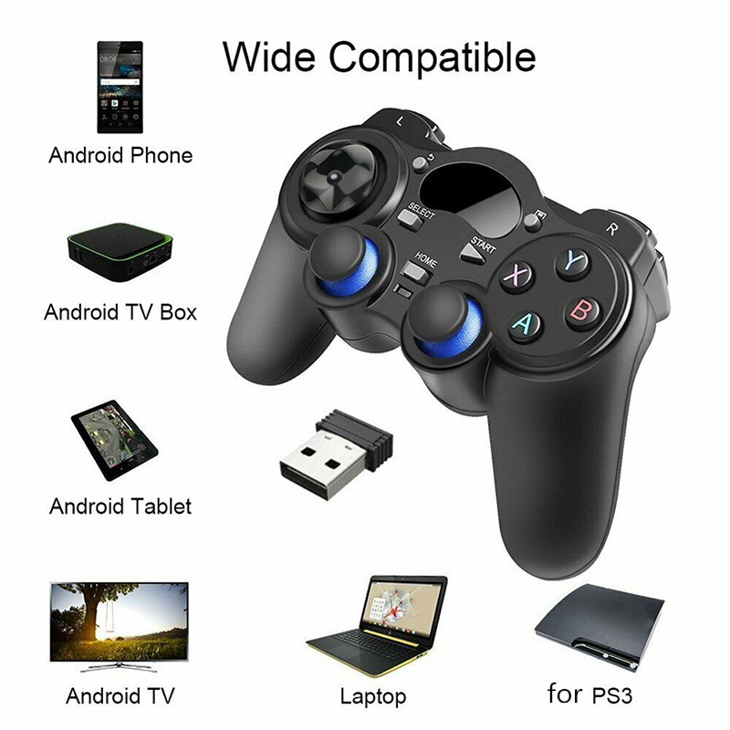 Hot Sale 2.4G Wireless Controller Gamepad For Phone Tablet PC TV Gamepad Android Sensitive Joystick Game Controller Gamepads