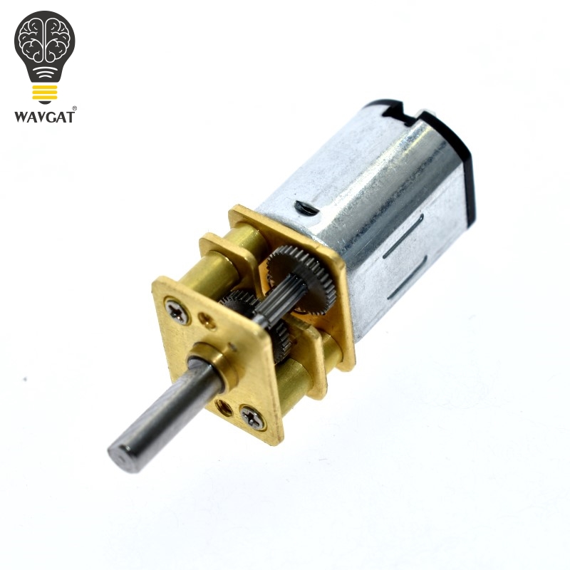 WAVGAT Arrival DC 6V 200RPM Mini Metal Gear Motor with Gearwheel Model N20 3mm Shaft Diameter For Power Tool.