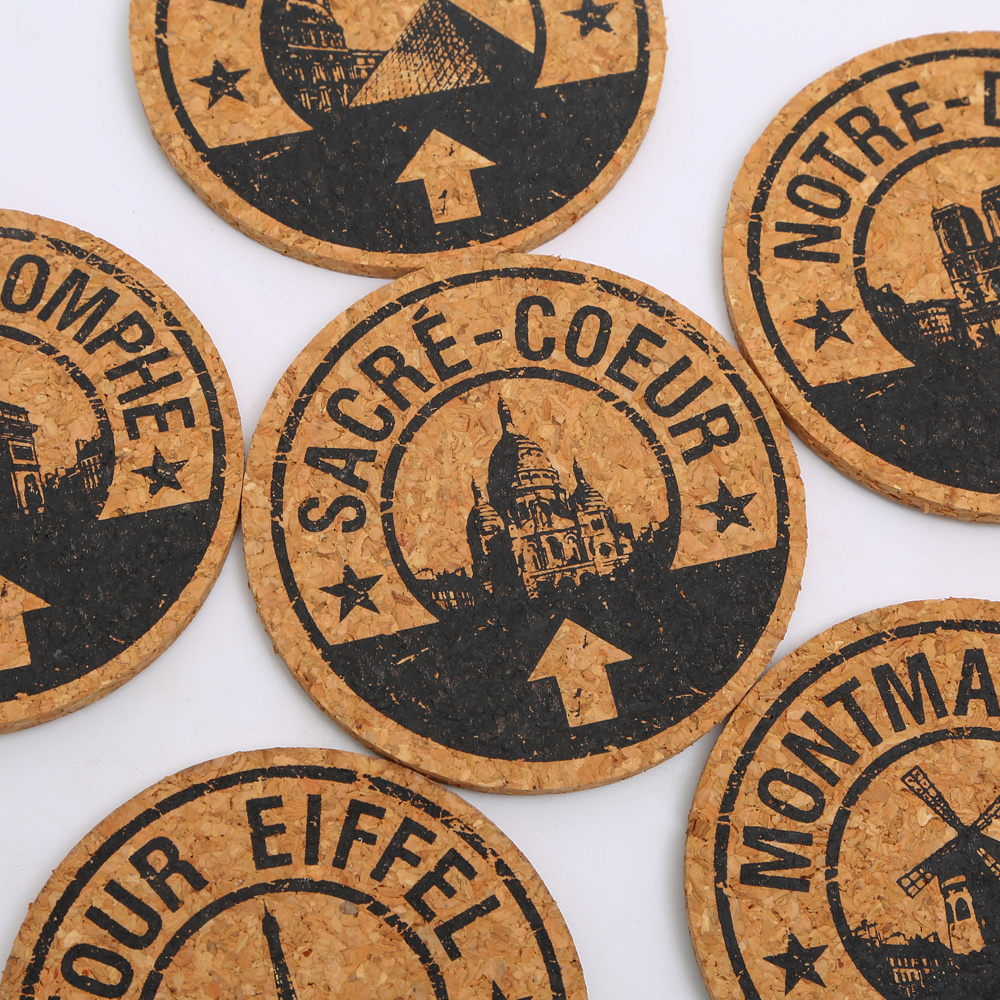 wholesale custom cork coasters for drinks