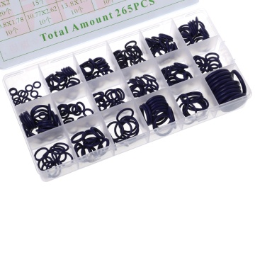 New 265Pcs Car A/C R134a System Air Conditioning O Ring Seals Washer Assorted