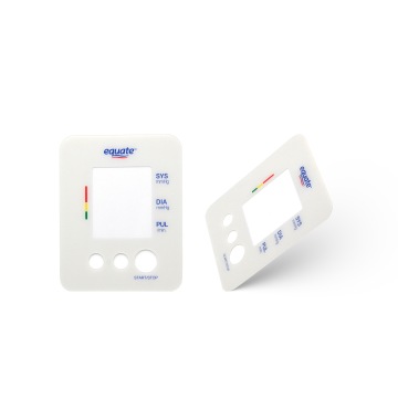 Blood pressure monitor control panel