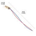 10Pcs 6mm 3V Tube Dot Diode Module Copper Head Mini Pointer Adjustable Equipment X4YD