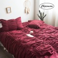 Chpermore Korean Girl princess style Bedding set 100% Cotton Duvet cover Sets Bed Sheets pillowcases 3/4 PCS Queen King Size