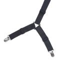 One set Crisscross Adjustable Bed/Fitted Sheet Straps Suspenders Gripper/Holder/Fastener Keep Your Bed Sheet In Place Drop Ship