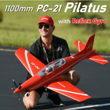 FMS 1100MM 1.1M PC-21 PC21 Pilatus RC Airplane Trainer PNP with Retracts Gyro Reflex 4S 6CH EPO Model Hobby Plane Aircraft Avion