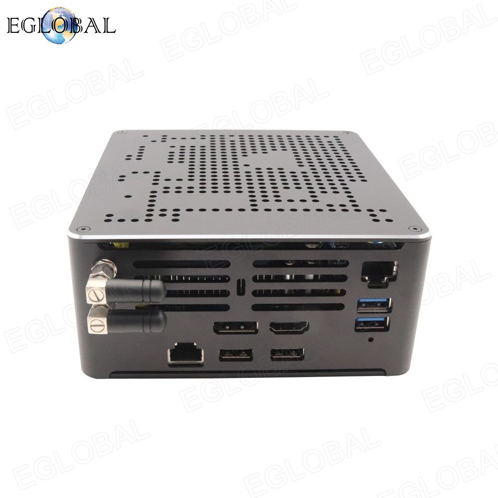Eglobal S210H Pc Gaming Computer Intel Core i7 8850H i5 8300H E3-1505M Mini Pc Windows 10 Desktop Nuc Mini Computer AC WiFi