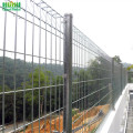 Galvanized Welded Roll Top BRC Security Fence