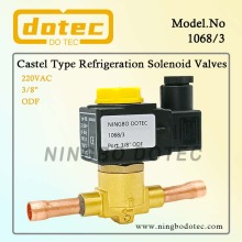 Castel Type 1068/3 3/8'' Solder Refrigeration Solenoid Valve