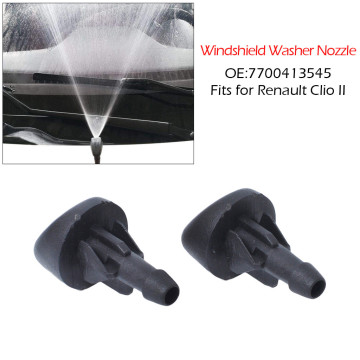 2 Windshield Washer Nozzle Spray For Loading - Renault Front Windshield Nozzle Spout 7700413545