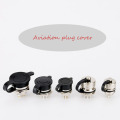 1lot Aviation Plug Parts Dust Rubber / Metal Cap Cover Waterproof Connector Plugs for GX12 GX16 GX20