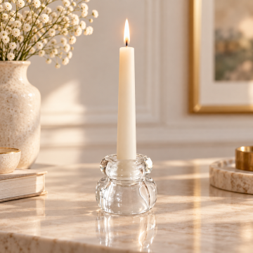 Special design glass candle holder