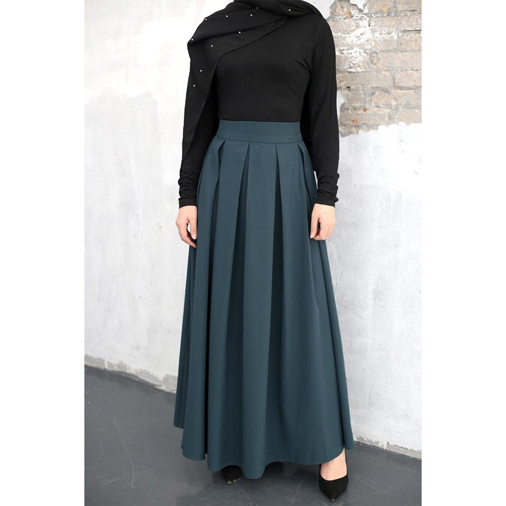 2020 New Fashion Dubai Arabic Muslim Skirt Middle East For Women Skirts Turkish Islamic Clothing Moroccan Elegant Clothing