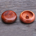 1pc Rosewood Incense Burner Stick Holder Bowl Shape Incense Stand Holder Censer Home Decoration Smell Aromatic Incense Burners