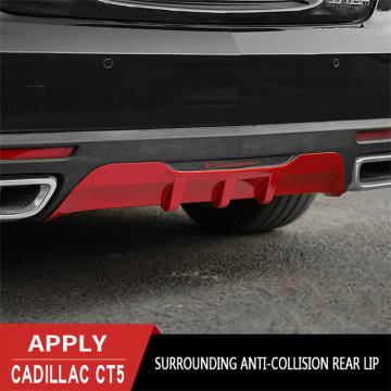 Car Rear Bumper Spoiler back Bumper Lip Protector ABS Plastic Top for 2020 cadillac CT5 Exterior decorative accessories