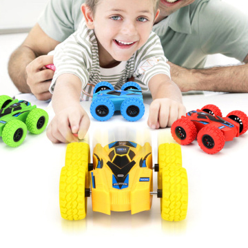 Double-sided Dump Truck Inertial Car Toy 360 Rotation Resistance to fall off Children Creative Fashion Kids Birthday Toys Gifts
